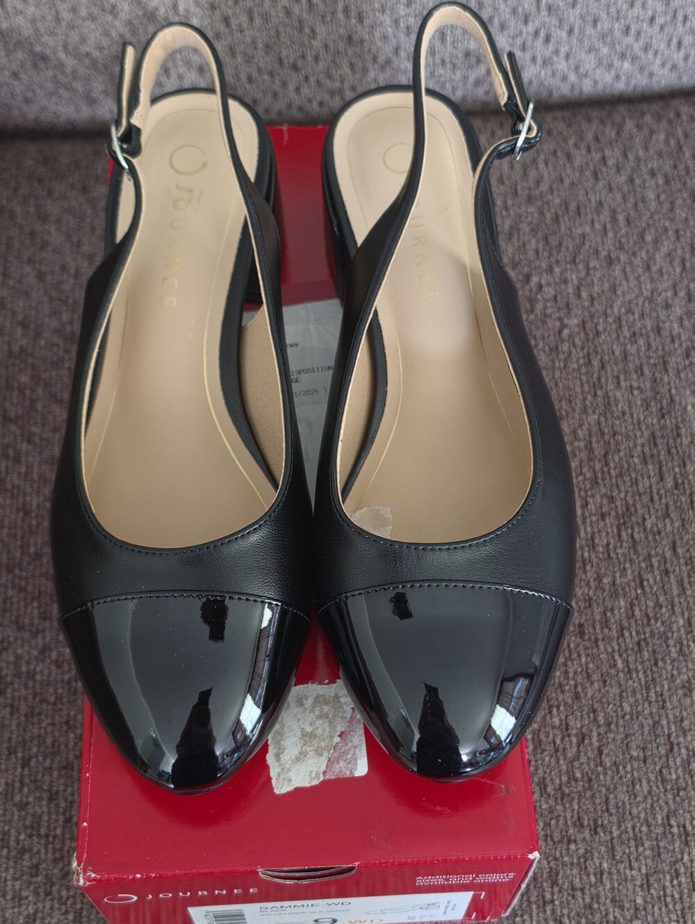 Journee Collection "Sammie" Women's Slingback Pumps